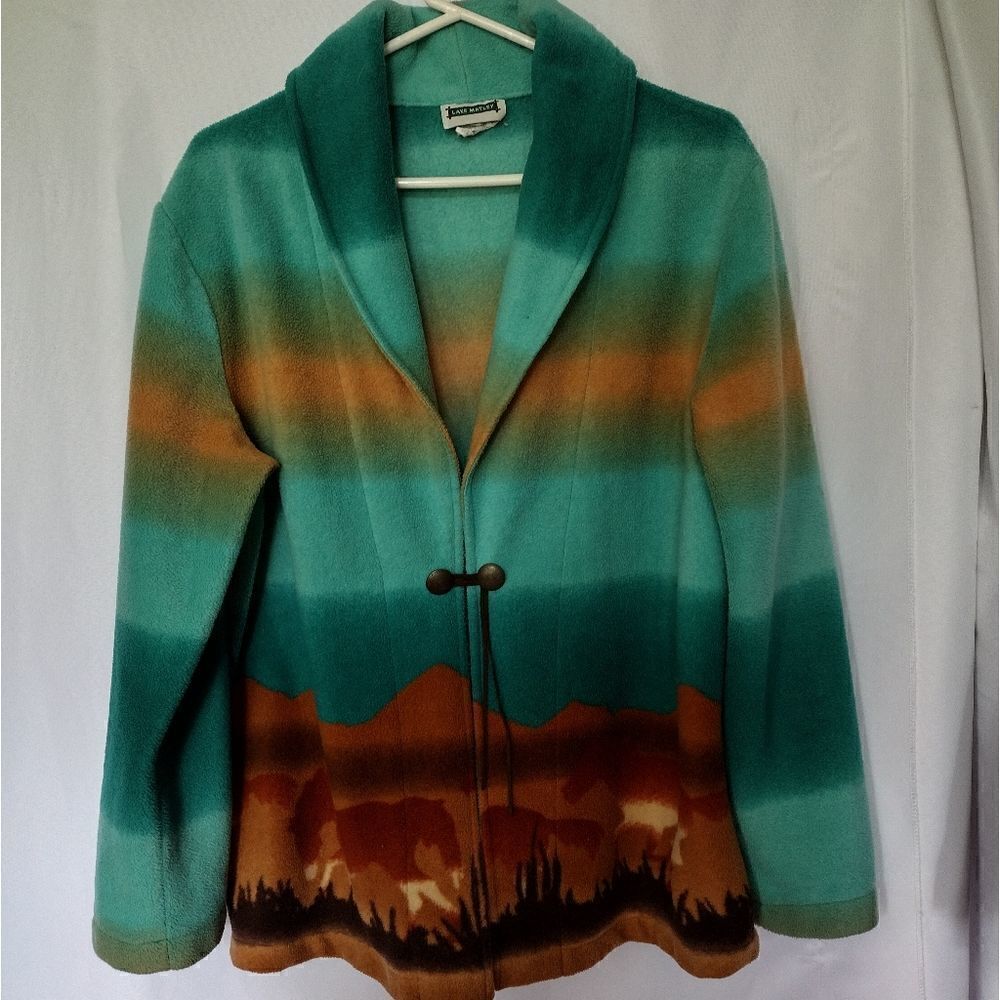 Vintage Lake Matley fleece jacket
